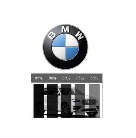 Färdigskuren Proffs Solfilm - BMW