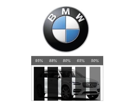 Ferdigskåret profesjonell solfilm - BMW