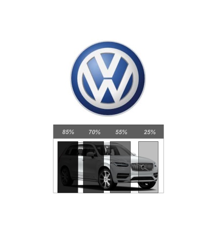 Ferdigskåret avtakbar solfilm - VW