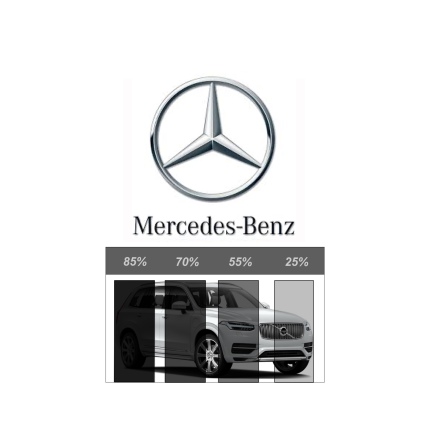 Ferdigskret avtakbar solfilm - Mercedes-Benz