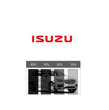 Ferdigskret avtakbar solfilm - ISUZU