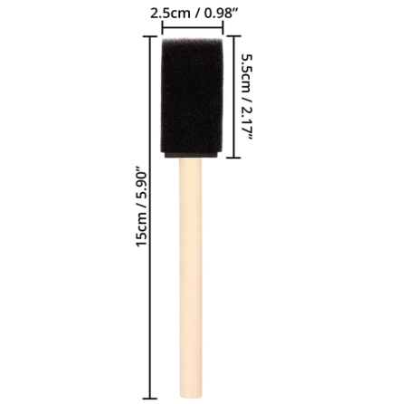 Skumbrste 15cm for TintGel&amp;trade;