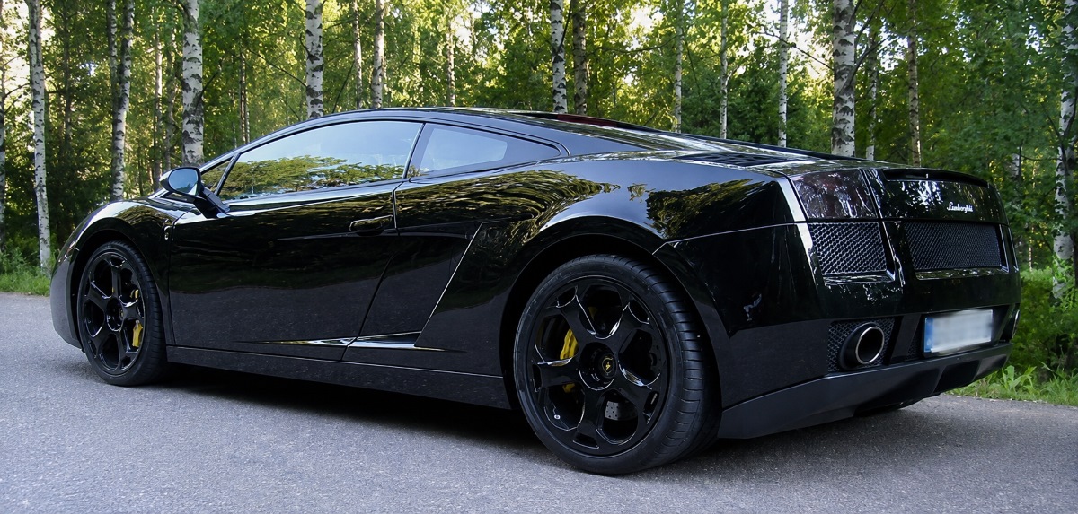 Lamborghini Gallardo med ProShield Dark Smoke fra Soyafilm